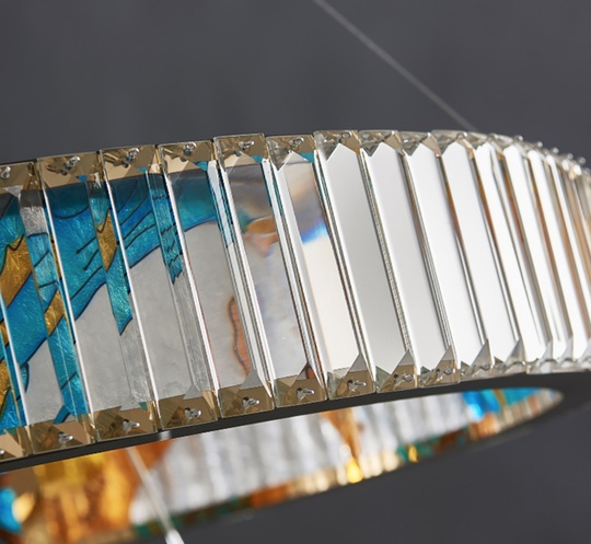 Люстра цветная, AKIRA, 60*12, LED, 45 Вт