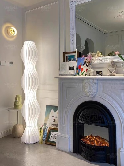 Напольный светильник белый STUDIO VAPOR, LED, 5 Вт