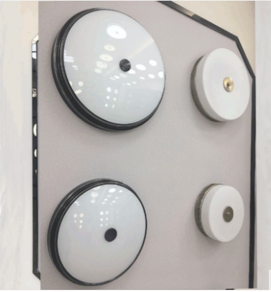 Дизайнерские светильник модель 26 см, led, e14, медь, стекло, китай