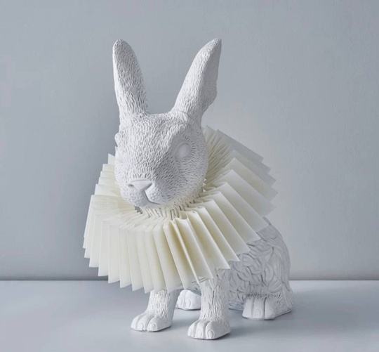 Настольная лампа RABBIT 30*32, белый, смола