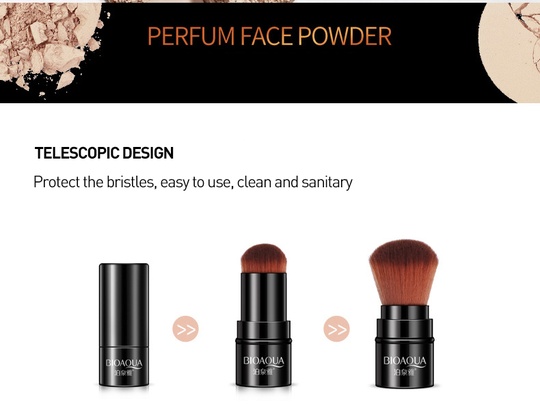 Телескопическая кисть для макияжа Make up beauty