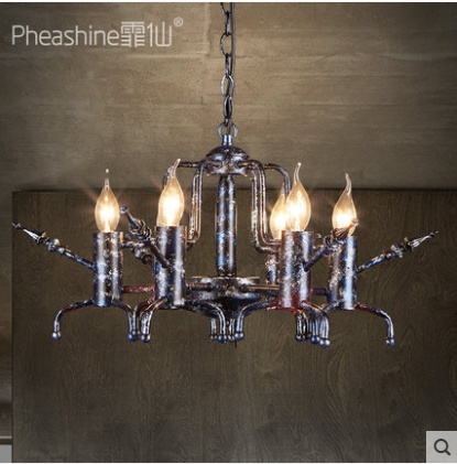 Люстра лофт промышленного ветра