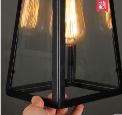 Дизайнерский светильник 17*265 см, led, e14, железо, стекло