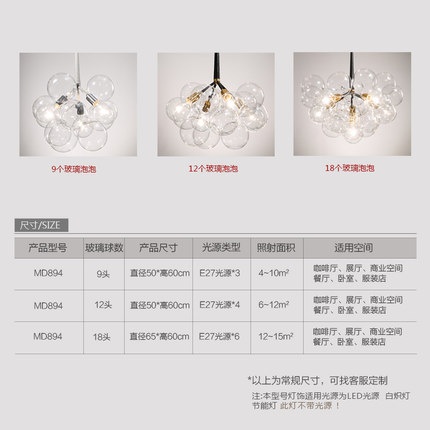 Дизайнерский светильник белый Elarix, 50*60 см, лампа накаливания, железо, стекло