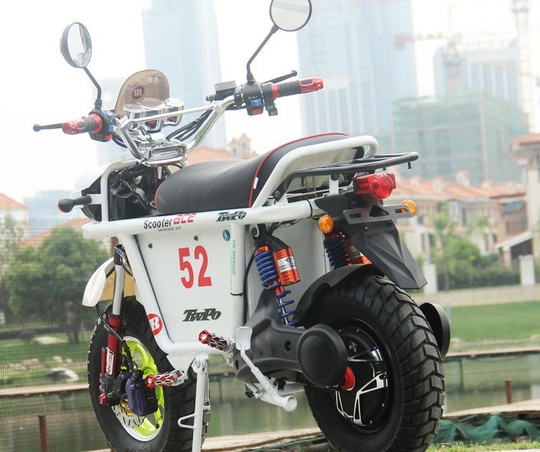 Электромотоцикл ZK (Белый)