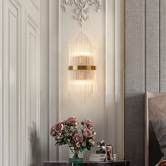 Настенный светильник VERONICA, Бра, 22*70, бронза, металл, Е14.