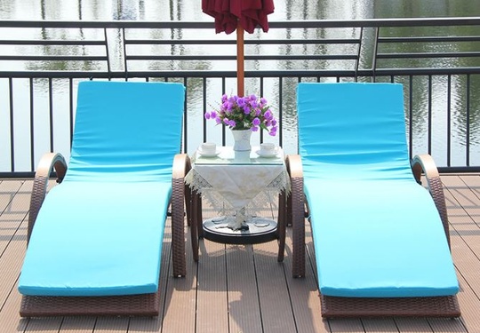 Шезлонг из ротанга Music Valley