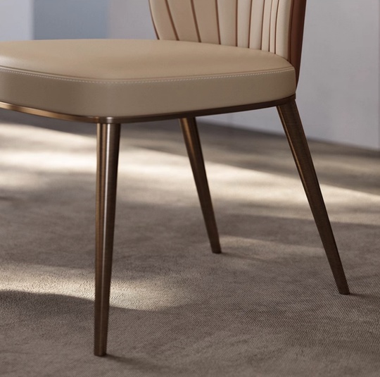 Обеденный стул Auralis 50*86*62 см, кожа - для дома и офиса в итальянском стиле