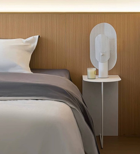 Настольная лампа HELICOPTER 20*40, металл, белый