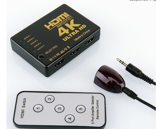Переключатель HDMI 4K x 2K