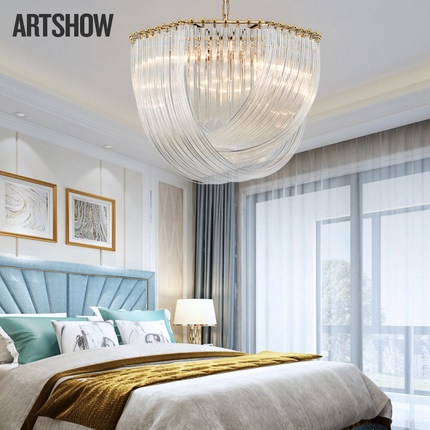 Дизайнерский светильник черный 48*69 см, LED, железо, железо