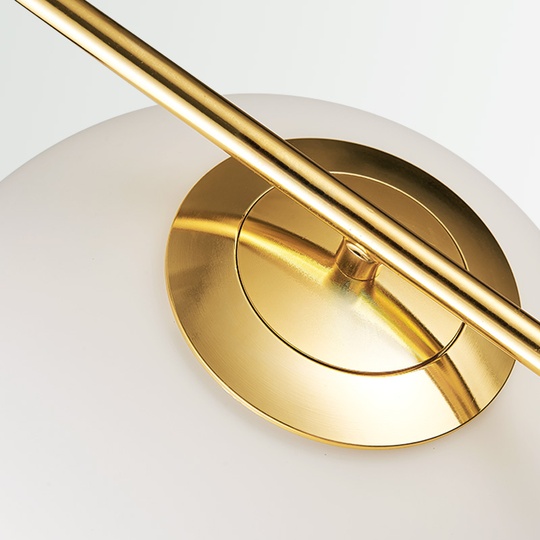 Подвесной светильник IC MAIHEMAI, диаметром 30 см, цвет золото