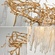 Дизайнерский светильник медный Eldriss, 90*60 см, led, e14, медь, стекло, выставочный зал, гостиная