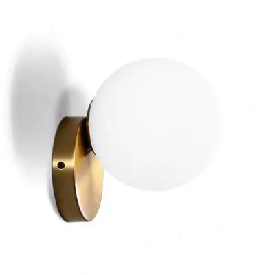 Настенный светильник EKTOR, Бра, 20*15, золотая бронза, металл, Е27.