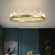 Люстра подвесная, золото, кристалл, LOUIS 60*11 металл, LED.