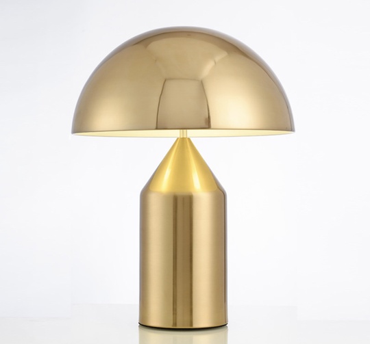 настольная лампа золото ATOLLO, 25*38 см