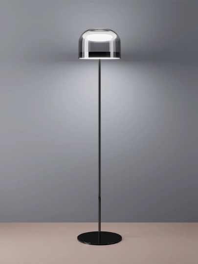 Торшер черный Elorix, 36*175 см, LED, металл, 10 Вт