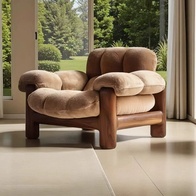 Кресло одноместное Mayer, темный орех, массив дерева, 95*92*85 см