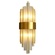 Настенный светильник FRANCES, Бра, 22*60, золотой, металл, Е14.