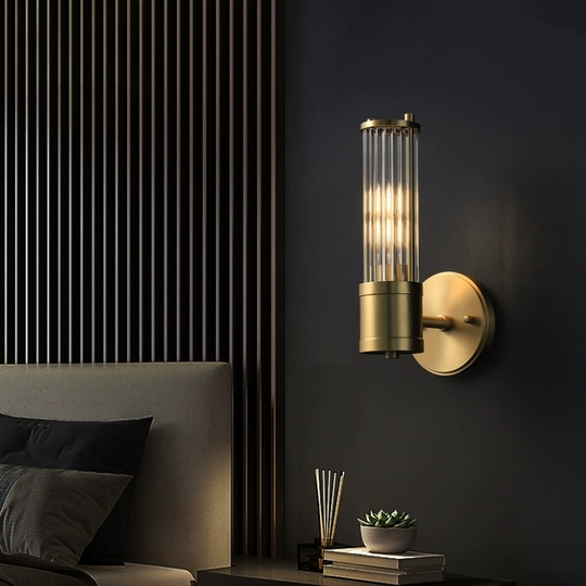 Настенный светильник медный MORGAN, Бра, 12*17, металл, LED.