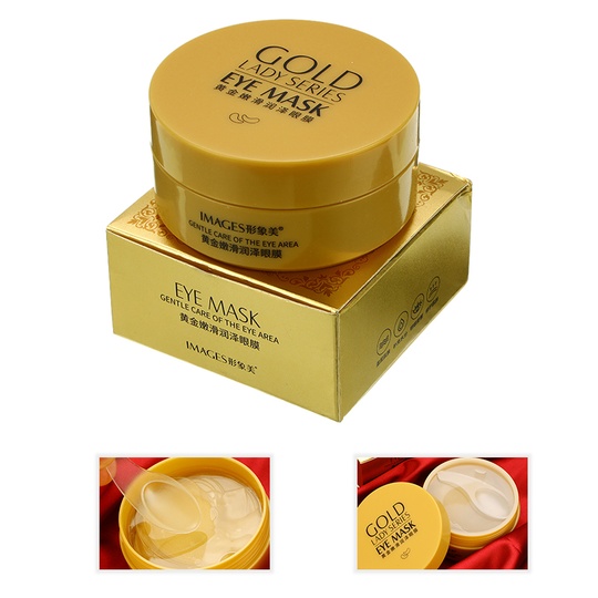 Гидрогелевые патчи для глаз с золотым комплексом Bioaqua Images Gold Eye Mask