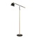 Торшер черный латунь Lumen, 120*155 см, светодиодный, Е27, металл ПММА, 12 Вт