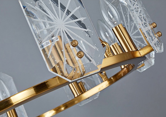 Люстра подвесная MAI HE MAI бронза. 60*45 см. BROTE - топ светильник, E14, 25 Вт