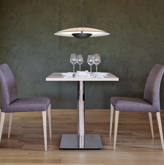 Дизайнерский светильник орех Ginger, 45*45*200 см, led, металл, дерево, современный