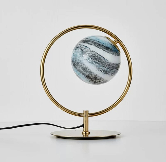 Настольная лампа LORD 41*48, шампанское золото, металл.