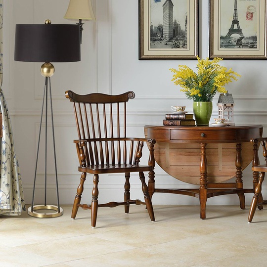 Напольный светильник черный ткань Anthropologie, E27, 10 Вт