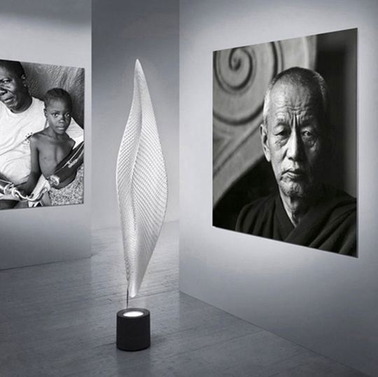 Напольный светильник MAI HE MAI черный, акрил COSMIC LEAF, LED, 100 Вт