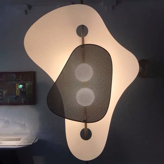 Торшер бело-синий Aerisyn, 55*55*180 см, LED, 5 Вт, мрамор, 5 Вт