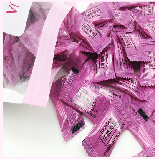 Прессованные маски для лица Bioaqua