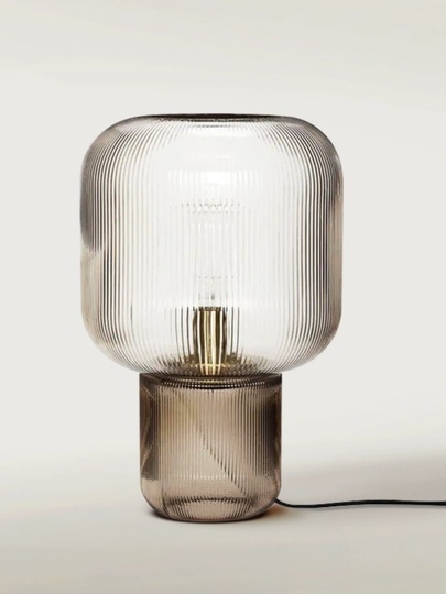 Настольная лампа BLOSSOM 28*40, коричневая бронза