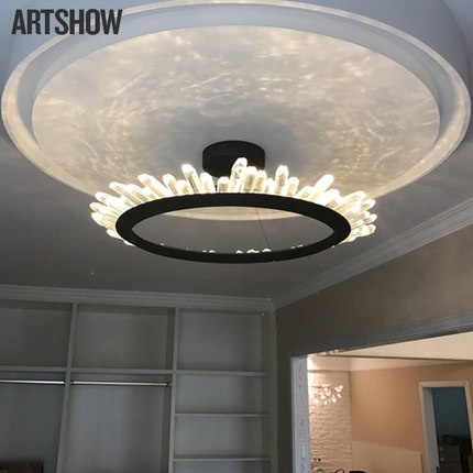 Люстра Angxiu American light luxury chandelier модель комната ресторан спальня