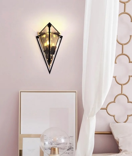 Настенный светильник, Бра - треугольник на стену MAIHEMAI NMIR, E27