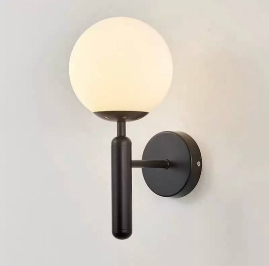 Настенный светильник, БРА ESER 15*32, черный, металл, Е27.