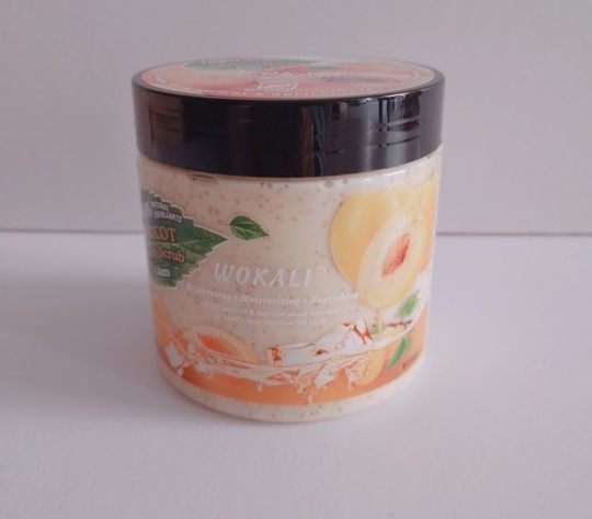 Скраб для тела Wokali Персик 500 мл