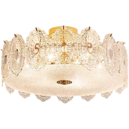 Люстра подвесная, медный, стекло, ORIOLE 60*27, металл, E14.