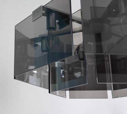 Светильник подвесной черный, Uzolo, металл, 80*30 см, Е14