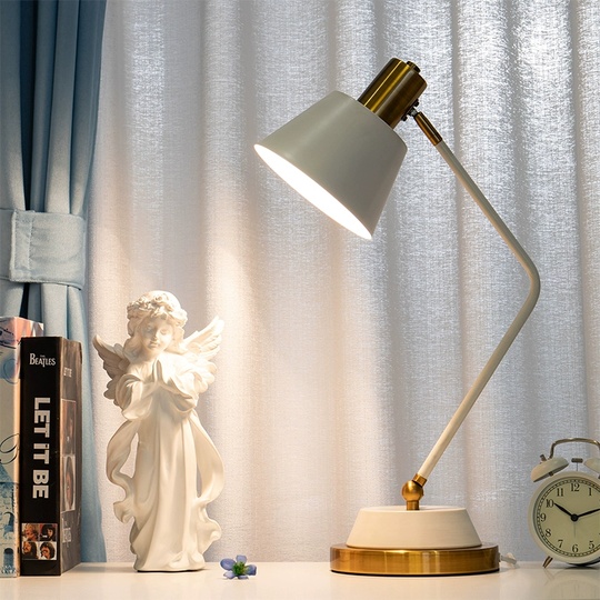 Настольная лампа GERSON 30*55,5  белый, металл.