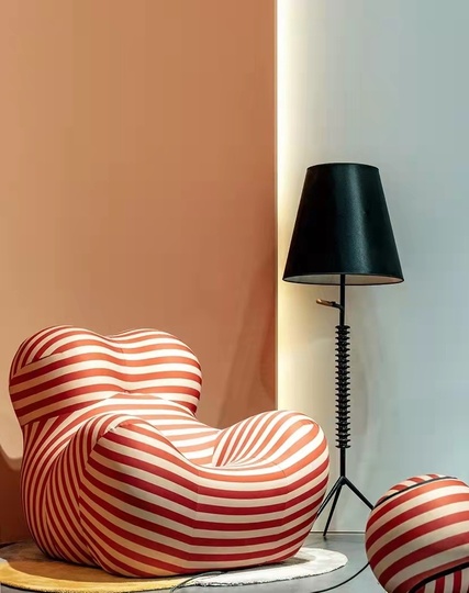 Кресло Serie Up красно-белое 92×96×91 см – комфорт для дома и офиса