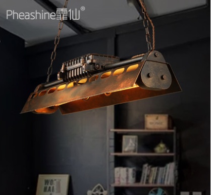 Дизайнерские светильник 78*19 см led, e14, железо, стекло