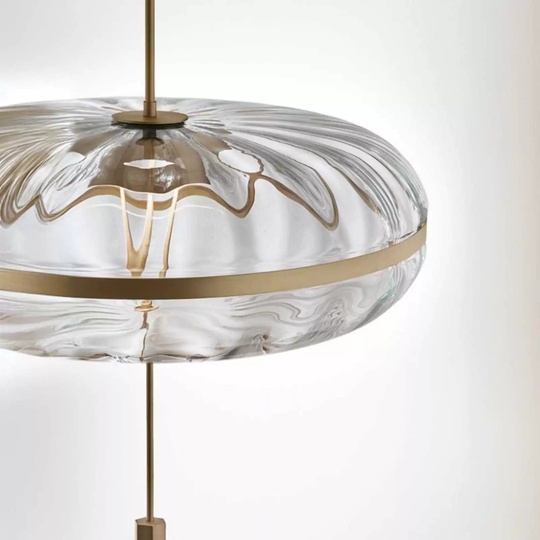 Светильник подвесной, бронза, Elorwin, металл, 35*52 см, светодиодная, LED