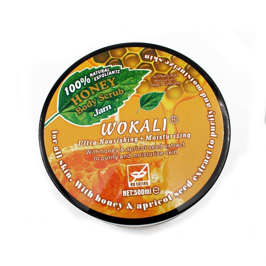Крем скраб для тела Wokali Мёд 500 мл