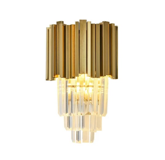 Настенный светильник титановое золото FRIDESWIDE, Бра 30*55, металл, Е14.