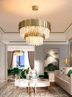 Люстра подвесная, медный, кристалл, DOTTY 120*60, металл, E14.