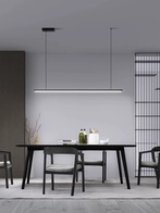 Люстра черная Lumis, металл, 160*200 см, светодиодная, LED