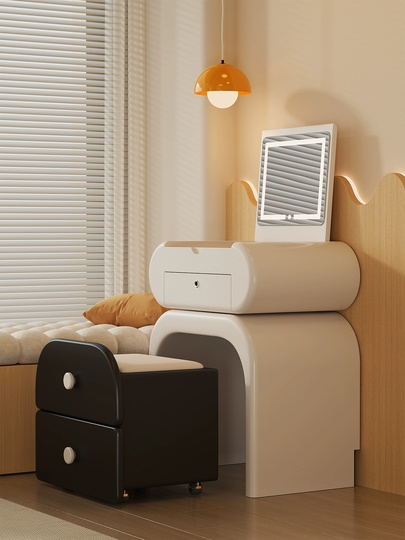 Туалетный стол кремовый Nyx, 40,5*76*42 см