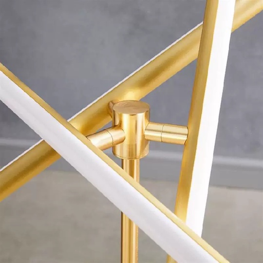 Торшер золото Olivareâ, 25*162 см, LED, металл, 10 Вт